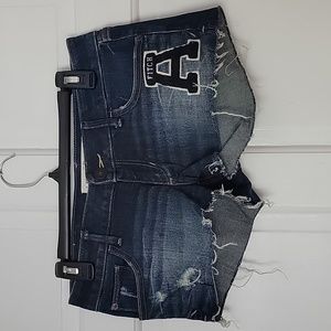 Abercrombie Jean Shorts Size 2